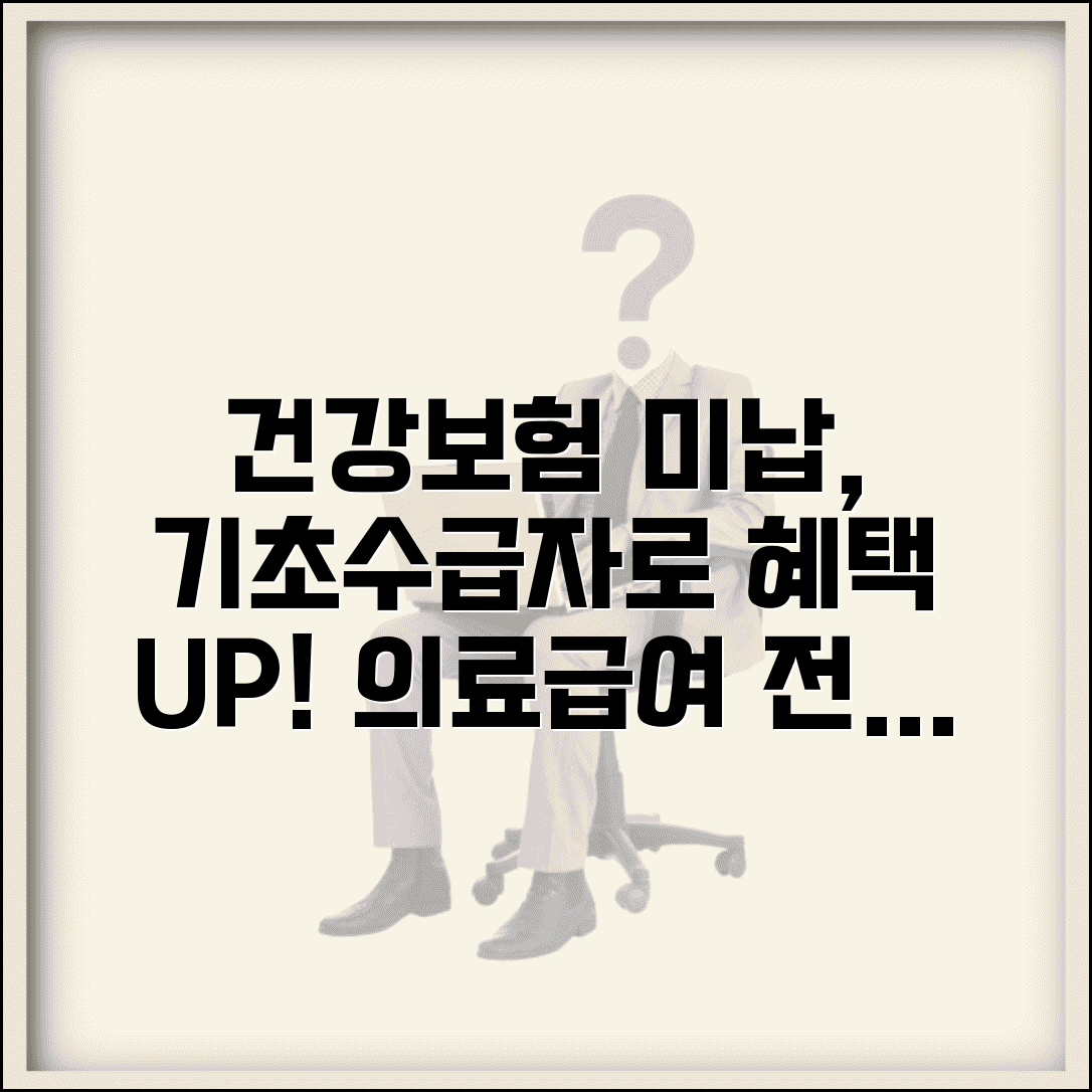 건강보험 미납 생활보호 | 의료급여 전환 | 기초수급자 혜택