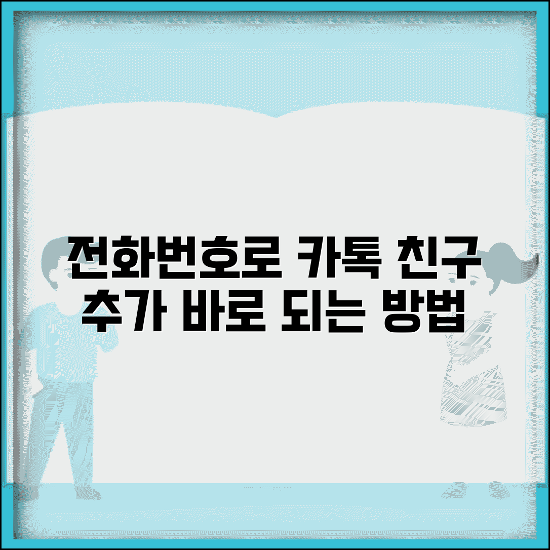 전화번호로 카톡 친구추가 | 전화번호로 카톡 보내기 방법