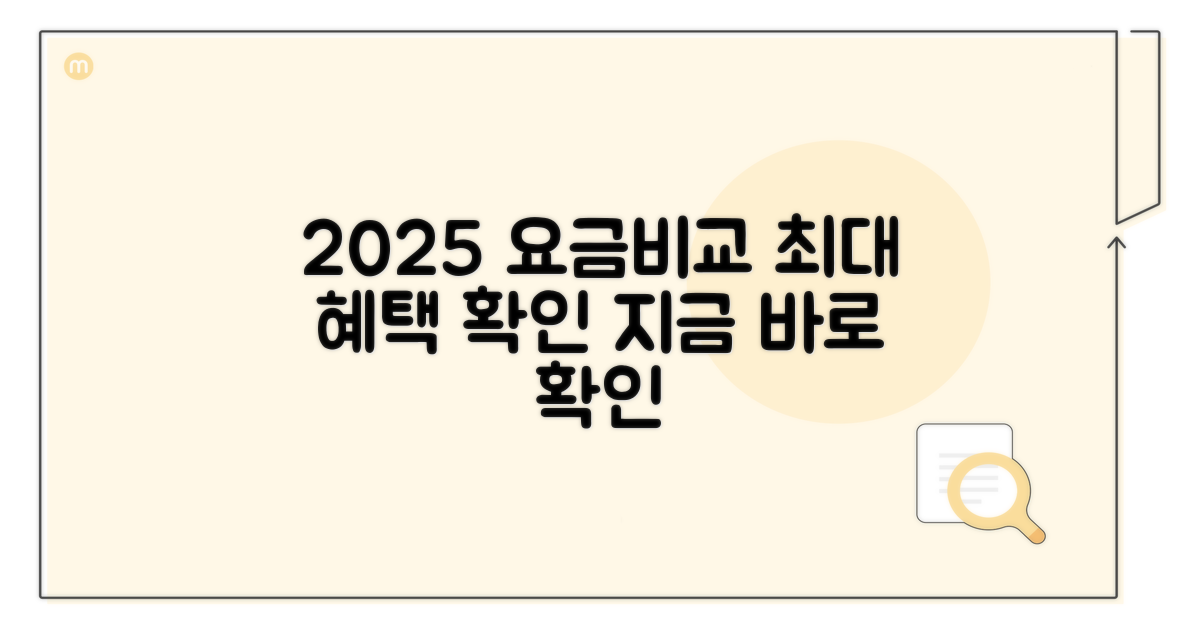 2025년 요금표 상세 비교