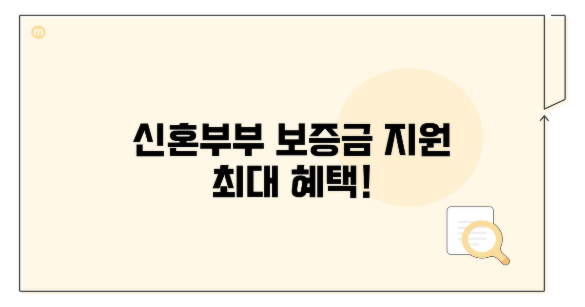 신혼부부 임차보증금 지원 안내