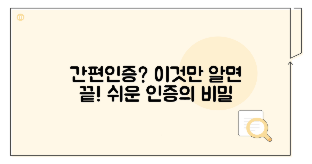 간편인증, 무엇인지 알려드림