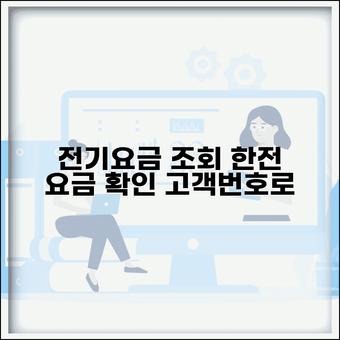 전기요금 조회 | 한전 전기요금 확인 | 고객번호로 요금조회 방법