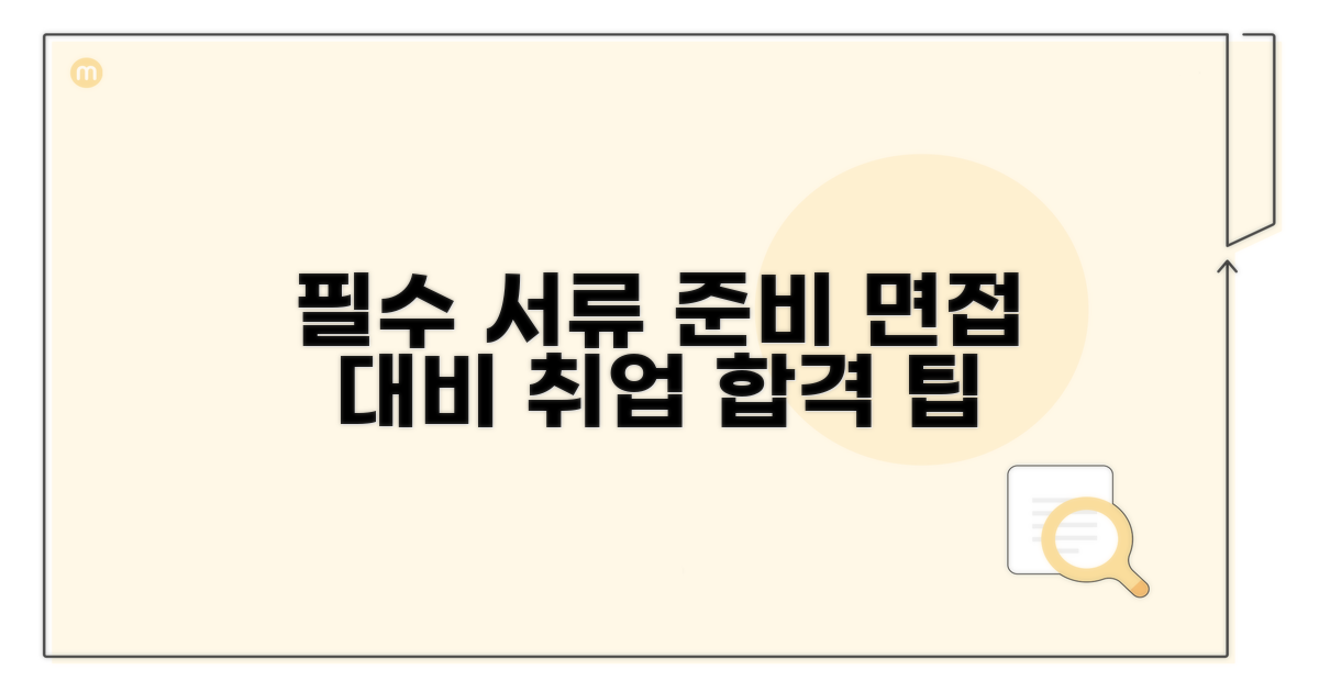 대기 중 준비해야 할 필수 서류