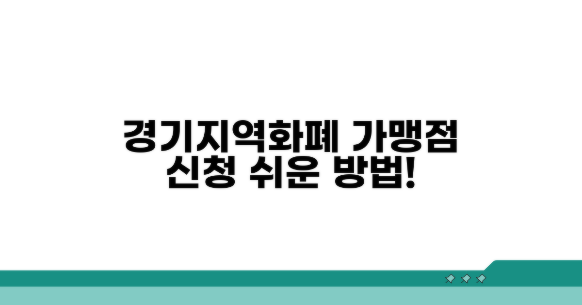 경기지역화폐 가맹점 신청 방법