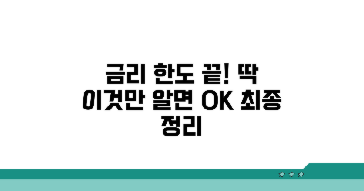 금리와 한도, 이것만 알면 끝!