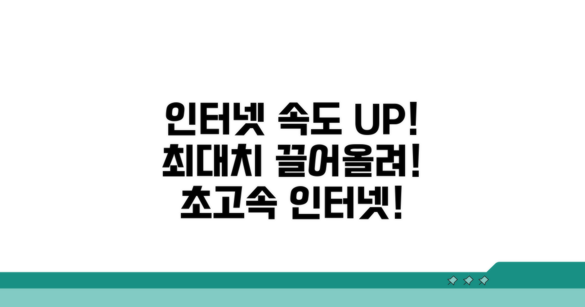 인터넷 속도, 최대치 끌어올리기