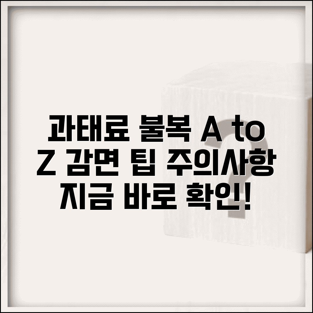 과태료 부과 처분 이의 신청 방법 | 불복 절차, 과태료 감면 팁, 주의사항 총정리