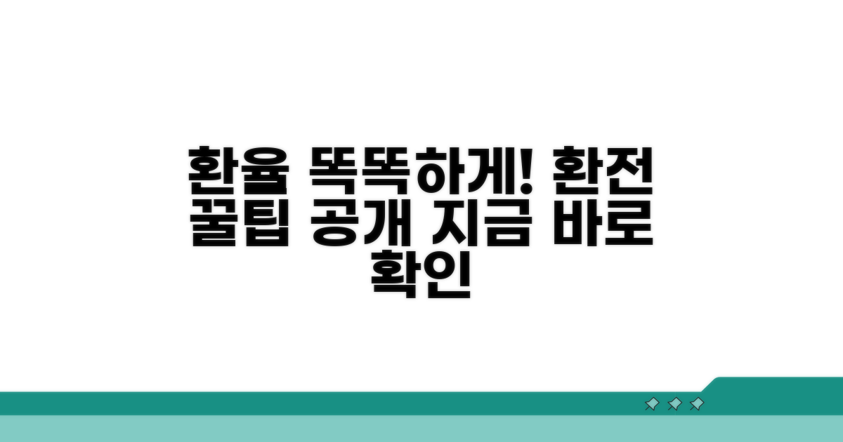 환율 조회, 똑똑하게 활용하기