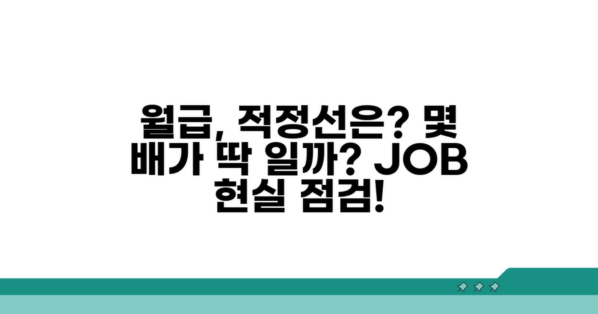 월급 몇 배가 적정선일까?