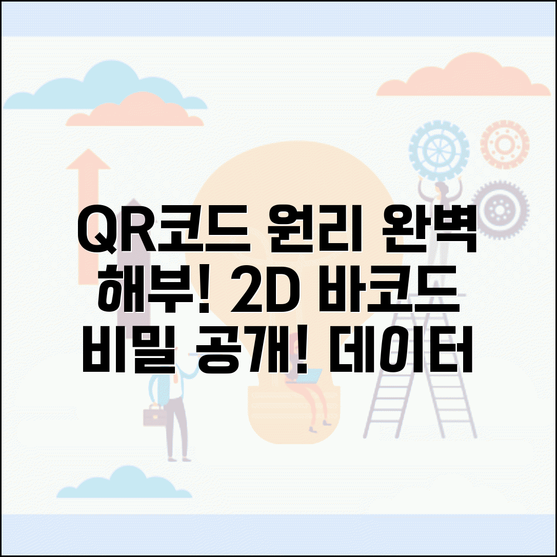 QR코드 원리 작동 방식 이해 | 2차원 바코드 데이터 저장 구조와 오류 보정 기능