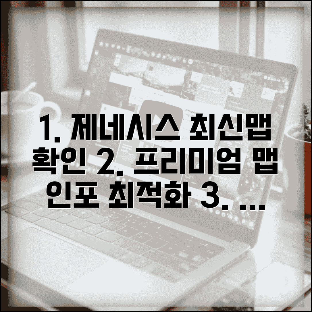 제네시스 네비게이션 업데이트시최신버전 확인법 | 프리미엄 맵 특징 | 인포테인먼트 최적화