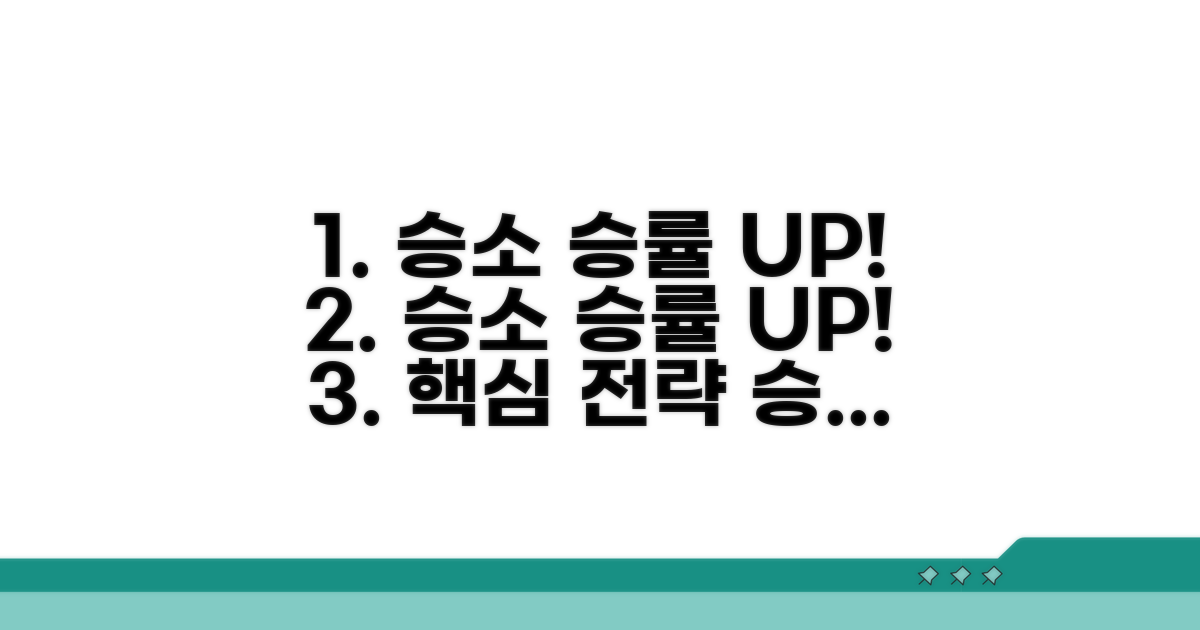 승소 가능성 높이는 핵심 전략