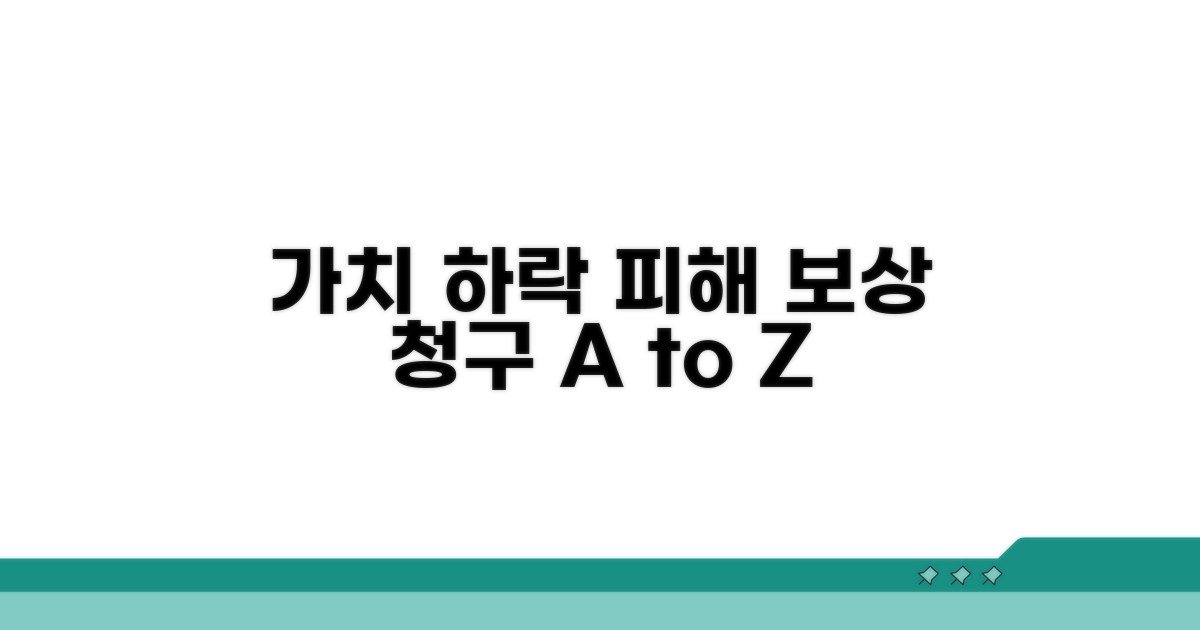 가치 하락 피해, 청구 절차 완전 가이드