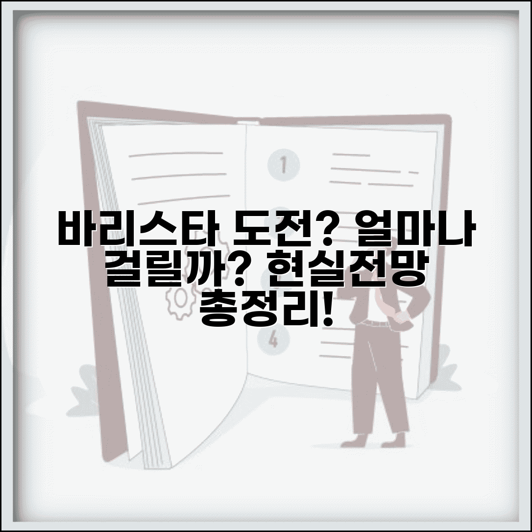 바리스타 되는데 얼마나 걸리는지 | 바리스타 자격증 취득 소요 시간, 전망, 전망, 현실까지 총정리