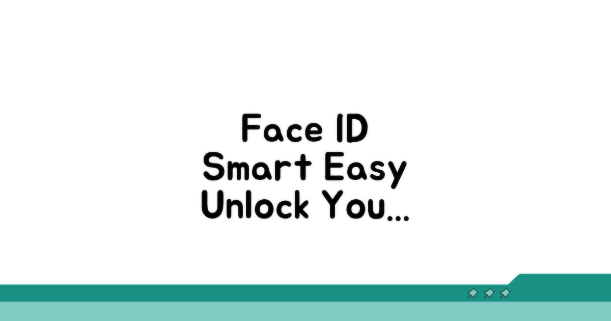 안전하고 편리하게 Face ID 사용법