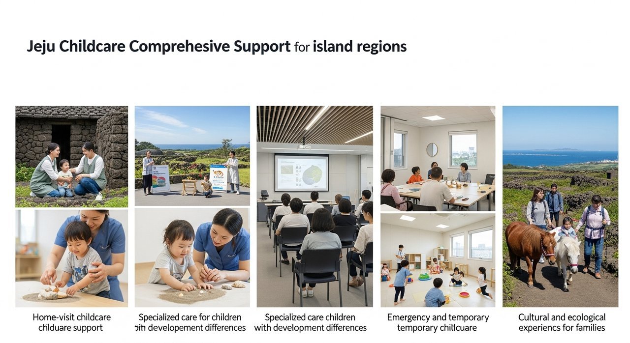 제주 육아종합지원센터 섬 지역: 제주 특성 맞춤 보육 서비스 5가지